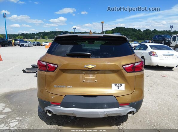 3GNKBGRS1KS613974 2019 CHEVROLET BLAZER Brown 