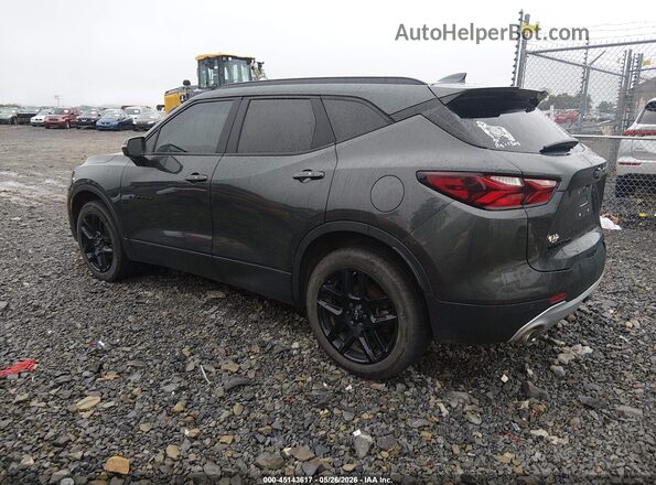 3GNKBGRS8KS689319 2019 CHEVROLET BLAZER LT2 AWD Gray Tył lewy