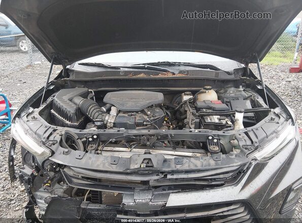 3GNKBGRS8KS689319 2019 CHEVROLET BLAZER LT2 AWD Gray Widok z tyłu