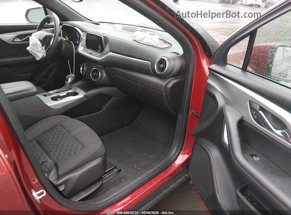 3GNKBHR40MS561876 2021 CHEVROLET BLAZER Red 