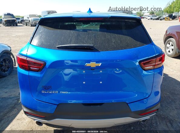 3GNKBHR41SS273278 2025 CHEVROLET BLAZER Blue 