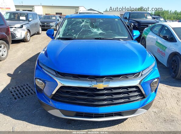 3GNKBHR41SS273278 2025 CHEVROLET BLAZER Blue Սարքավորումների վահանակի տեսք