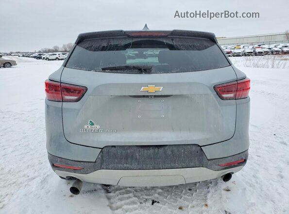 3GNKBHR42RS155864 2024 CHEVROLET BLAZER Silver Widok z tyłu
