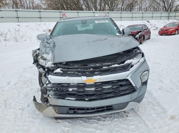 3GNKBHR42RS155864 2024 CHEVROLET BLAZER Silver Widok z przodu