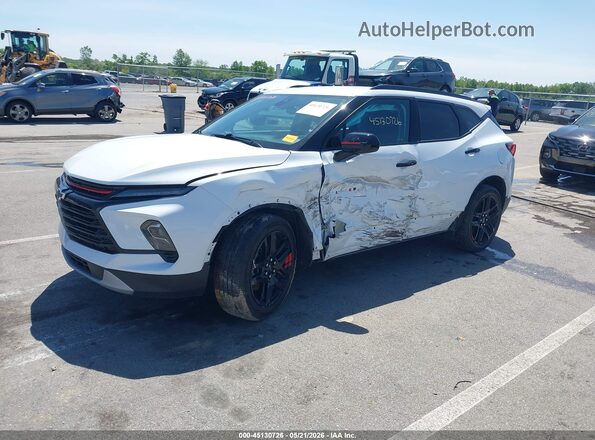 3GNKBHR46PS190243 2023 CHEVROLET BLAZER White Передня ліва чверть