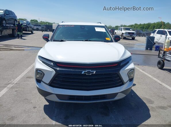 3GNKBHR46PS190243 2023 CHEVROLET BLAZER White Вид щитка приладів