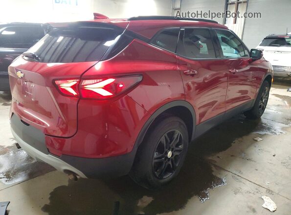 3GNKBHR47NS166496 2022 CHEVROLET BLAZER Red 