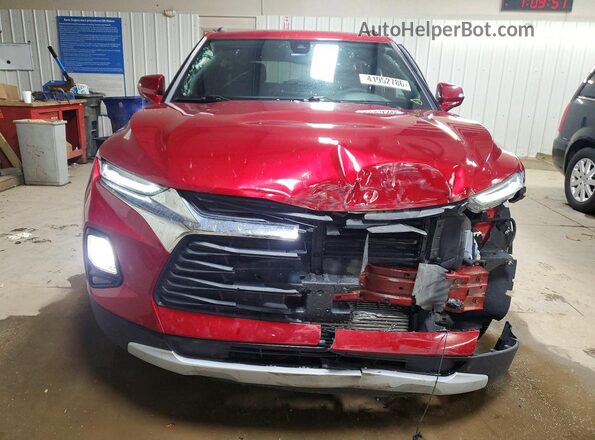 3GNKBHR47NS166496 2022 CHEVROLET BLAZER Red 