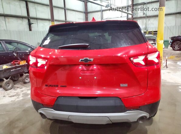 3GNKBHR48LS692245 2020 CHEVROLET BLAZER Red Հետևի տեսք
