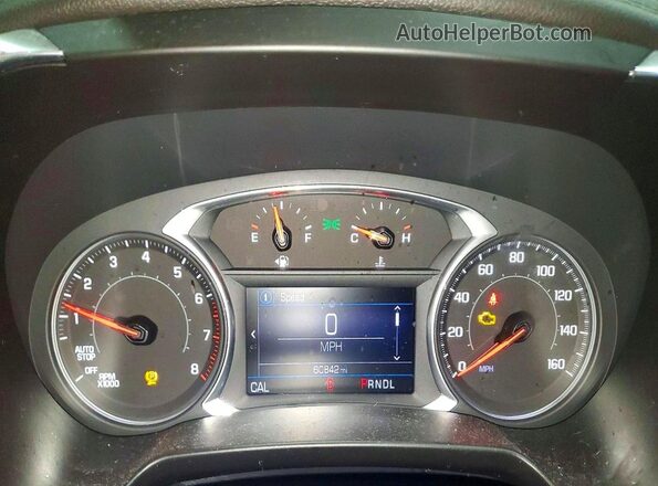 3GNKBHR48LS692245 2020 CHEVROLET BLAZER Red Սարքավորումների վահանակի տեսք