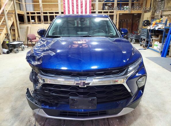 3GNKBHR4XPS115044 2023 CHEVROLET BLAZER Blue Вид спереду
