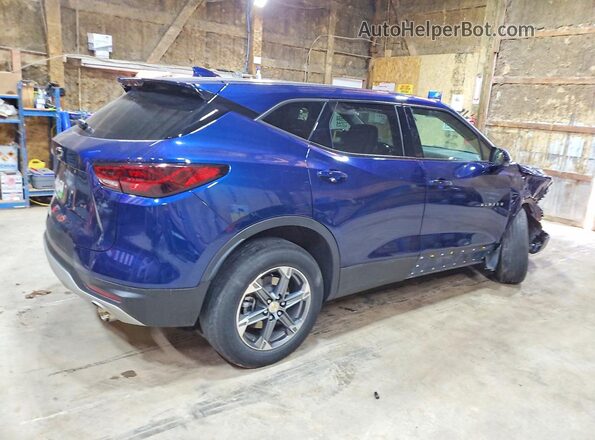 3GNKBHR4XPS115044 2023 CHEVROLET BLAZER Blue Задня права чверть