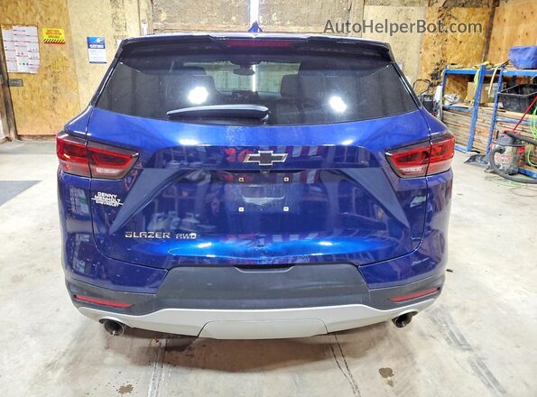 3GNKBHR4XPS115044 2023 CHEVROLET BLAZER Blue Вид ззаду