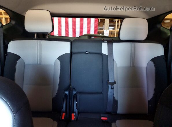 3GNKBHR4XPS115044 2023 CHEVROLET BLAZER Blue Вид задніх сидінь