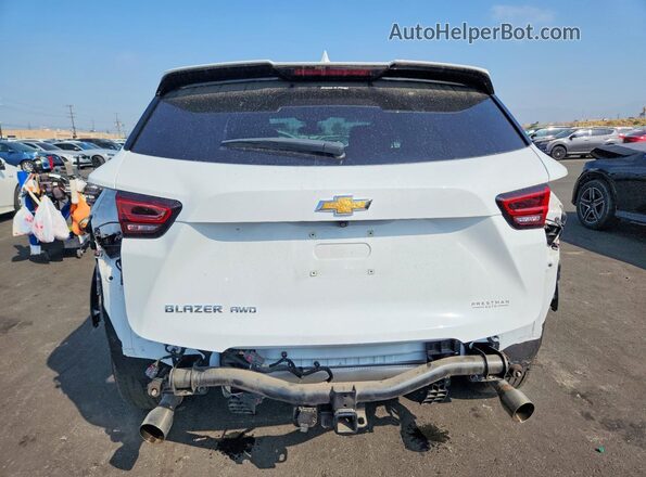 3GNKBHR4XSS230039 2025 CHEVROLET BLAZER White Հետևի տեսք