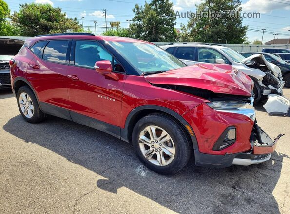 3GNKBHRS0LS629963 2020 CHEVROLET BLAZER Red Передня права чверть
