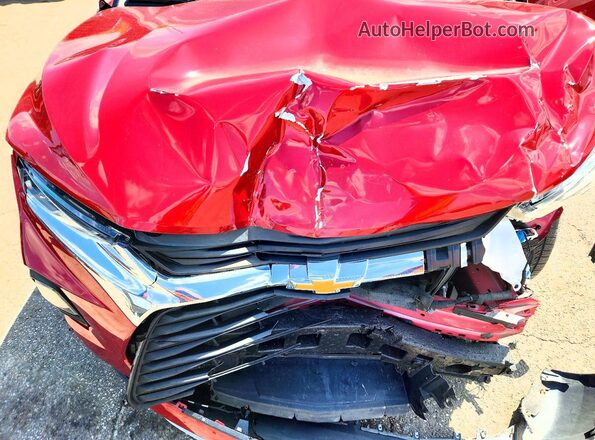3GNKBHRS0LS629963 2020 CHEVROLET BLAZER Red Вид підкапотного простору