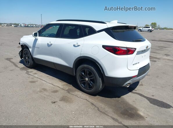 3GNKBHRS0LS671291 2020 CHEVROLET BLAZER White Հետևի ձախ