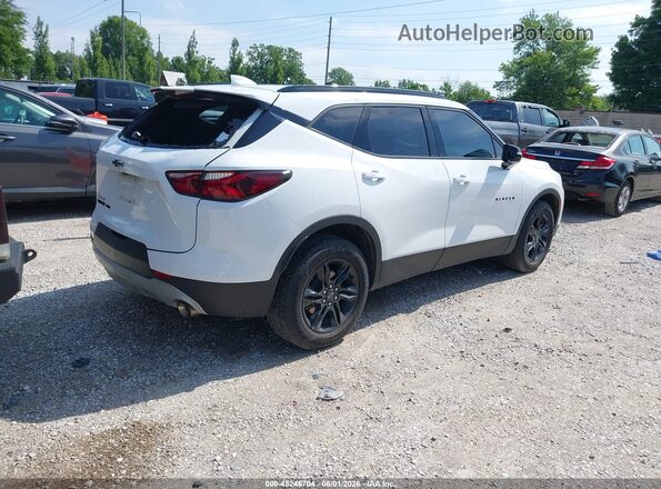 3GNKBHRS1MS548102 2021 CHEVROLET BLAZER White უკანა მარჯვენა