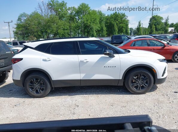 3GNKBHRS1MS548102 2021 CHEVROLET BLAZER White უკანა სალონის ხედი
