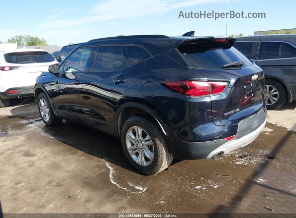3GNKBHRS2LS586646 2020 CHEVROLET BLAZER Blue Հետևի ձախ