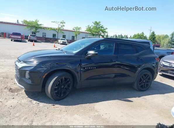 3GNKBHRS3MS539403 2021 CHEVROLET BLAZER Black Սալոնի 360 աստիճան տեսք