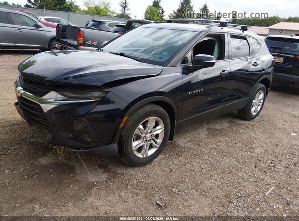 3GNKBHRS5LS595745 2020 CHEVROLET BLAZER Черный Передняя левая четверть