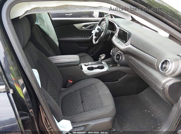 3GNKBHRS5LS595745 2020 CHEVROLET BLAZER Черный Вид салона спереди