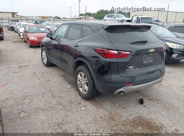 3GNKBHRS8MS515193 2021 CHEVROLET BLAZER Black Trasero izquierdo