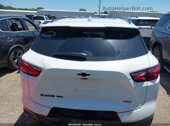 3GNKBJRS6KS696251 2019 CHEVROLET BLAZER Белый 