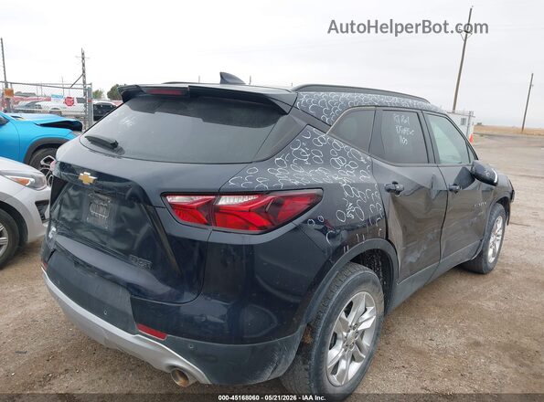 3GNKBJRS8LS641074 2020 CHEVROLET BLAZER Черный Задняя правая четверть