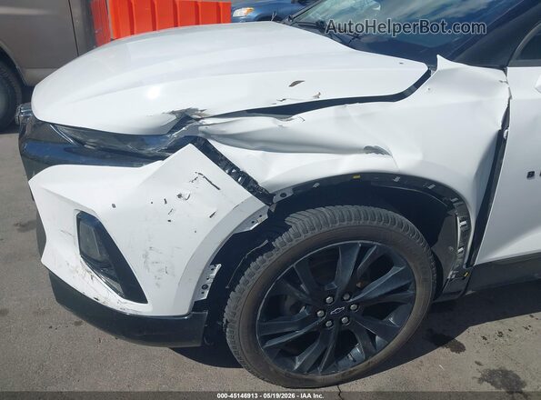 3GNKBJRSXKS643231 2019 CHEVROLET BLAZER White 