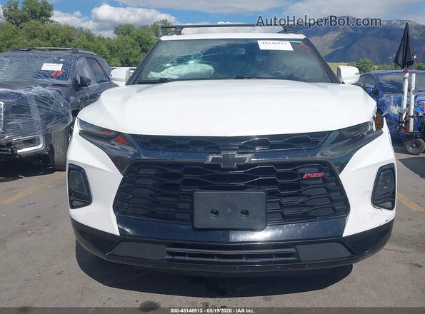 3GNKBJRSXKS643231 2019 CHEVROLET BLAZER White 