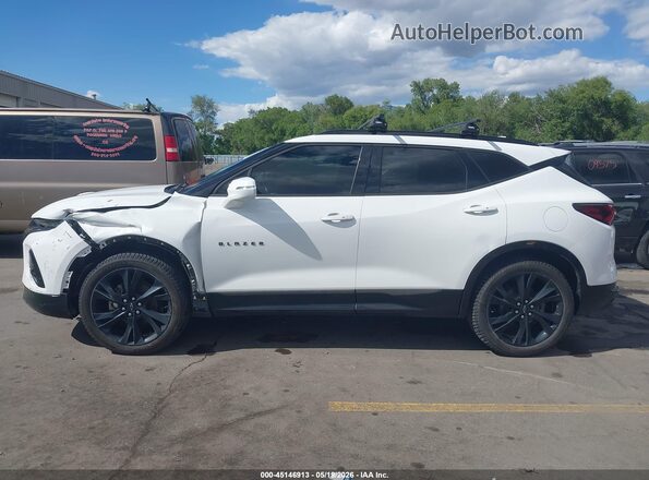 3GNKBJRSXKS643231 2019 CHEVROLET BLAZER White 