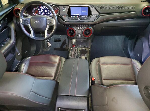 3GNKBJRSXKS659705 2019 CHEVROLET BLAZER Black 