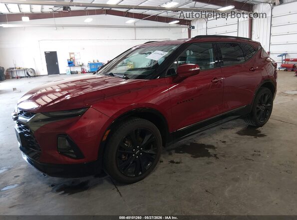 3GNKBKRS0LS554811 2020 CHEVROLET BLAZER Red 