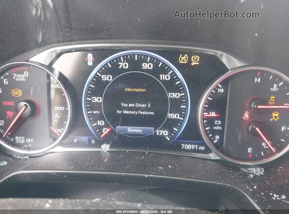 3GNKBKRS1LS597845 2020 CHEVROLET BLAZER Черный Вид задних сидений