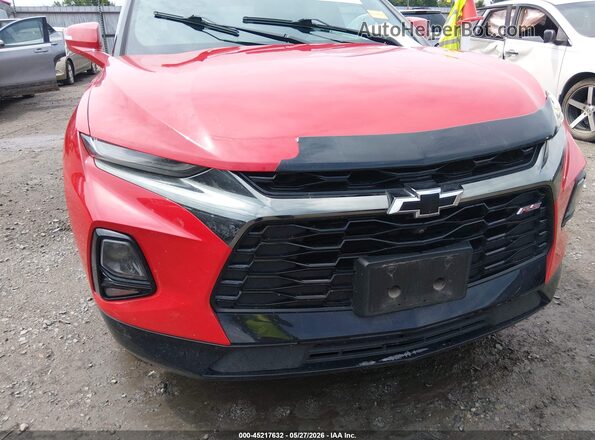 3GNKBKRS1LS708751 2020 CHEVROLET BLAZER Red Вид спереду