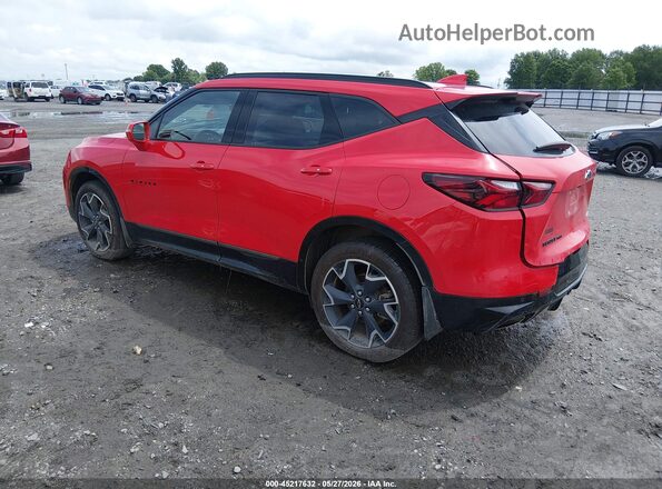 3GNKBKRS1LS708751 2020 CHEVROLET BLAZER Red Задня ліва чверть