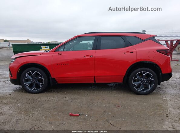3GNKBKRS1MS520362 2021 CHEVROLET BLAZER Red 