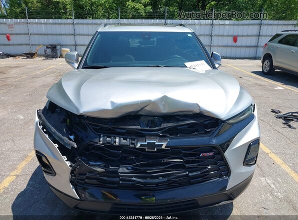 3GNKBKRS1NS172015 2022 CHEVROLET BLAZER Silver Vista del cuadro de instrumentos
