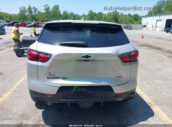 3GNKBKRS1NS172015 2022 CHEVROLET BLAZER Silver 