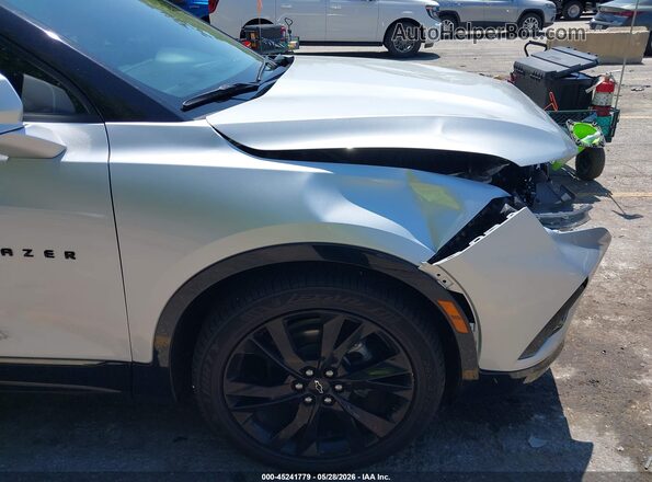 3GNKBKRS1NS172015 2022 CHEVROLET BLAZER Silver 