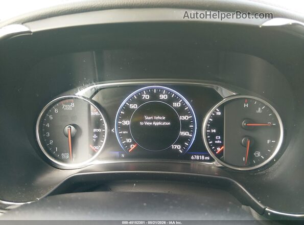 3GNKBKRS3LS591769 2020 CHEVROLET BLAZER Red Widok tylnych siedzeń