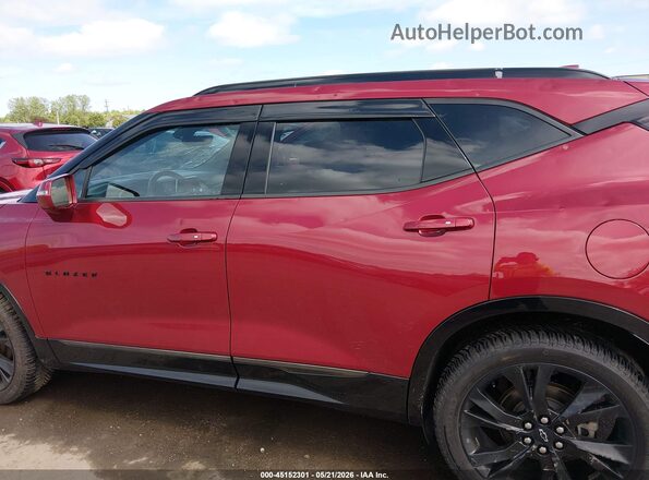 3GNKBKRS3LS591769 2020 CHEVROLET BLAZER Red Widok wnętrza 360 stopni