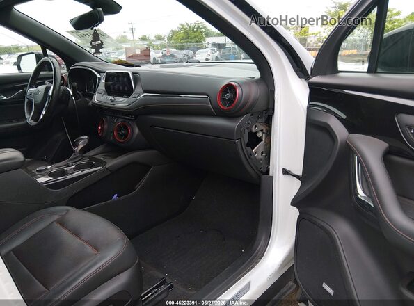 3GNKBKRS5LS640227 2020 CHEVROLET BLAZER Blue Front interior view