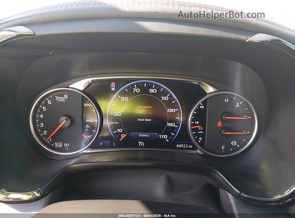 3GNKBKRS5NS209700 2022 CHEVROLET BLAZER White Widok tylnych siedzeń
