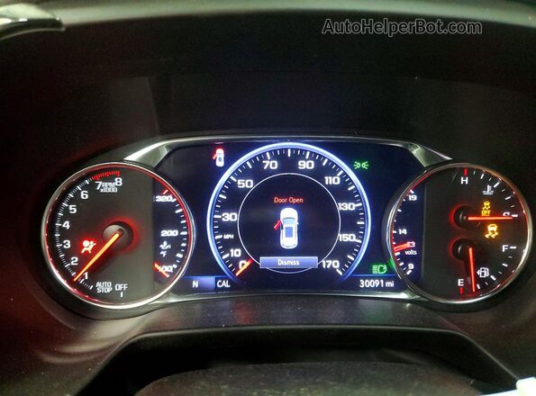 3GNKBKRS5RS137323 2024 CHEVROLET BLAZER Black Vista del cuadro de instrumentos