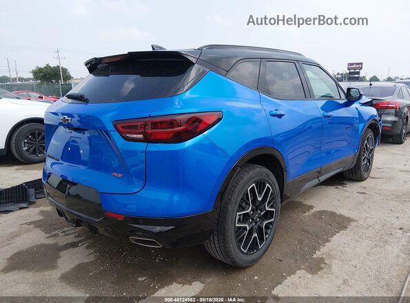 3GNKBKRS6TS125544 2026 CHEVROLET BLAZER Blue უკანა მარჯვენა