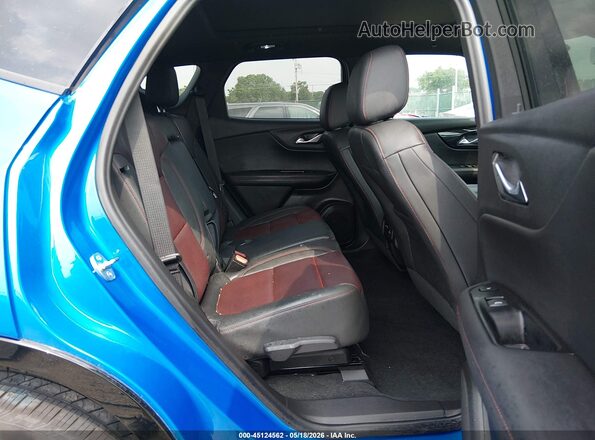 3GNKBKRS6TS125544 2026 CHEVROLET BLAZER Blue VIN კოდის სტიკერის ხედი
